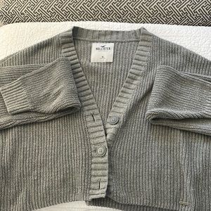 Hollister cropped cardigan